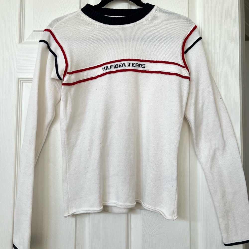 Tommy Hilfiger White Long Sleeve Shirt